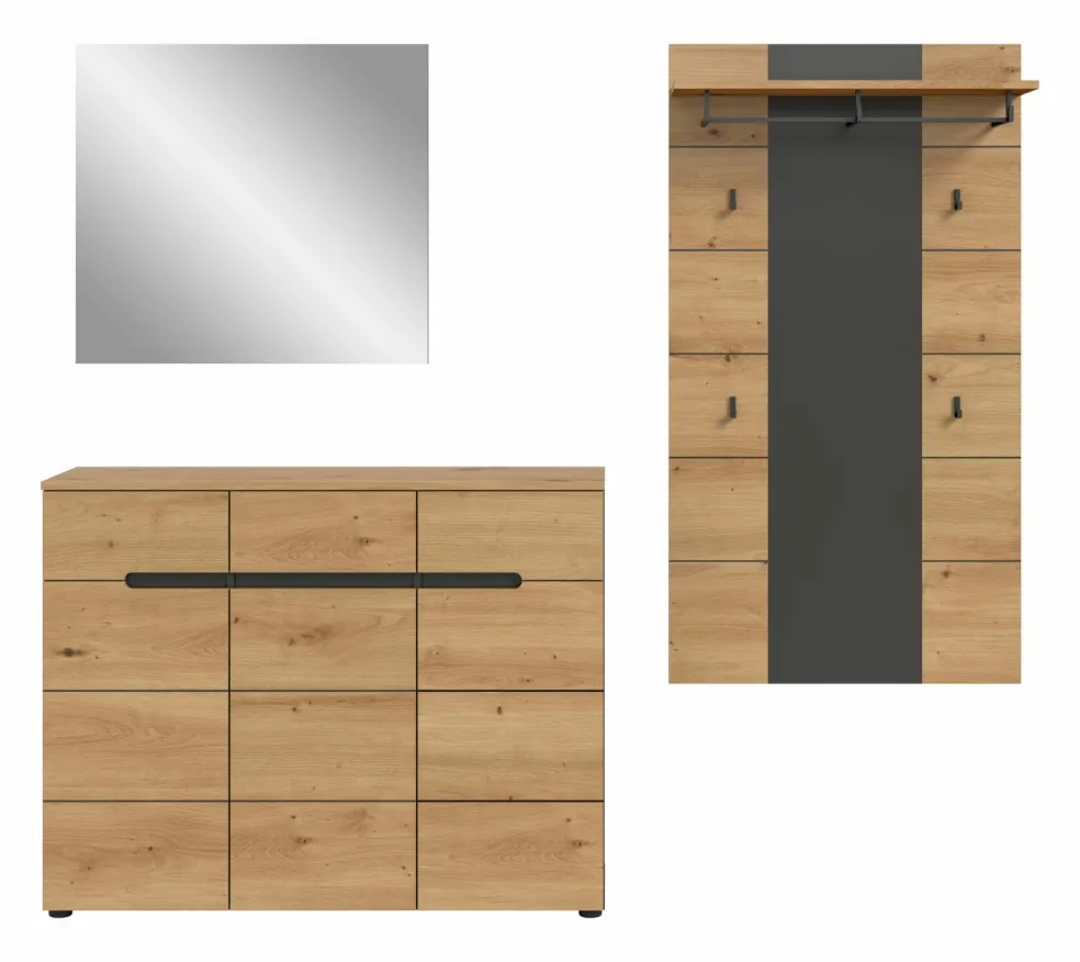 Vestiaire combiné 3 éléments GOBA