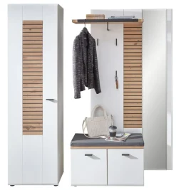 Wohn-Concept Vestiaires D'Entrée Complets<Vestiaire combiné 3 éléments ASMARA
