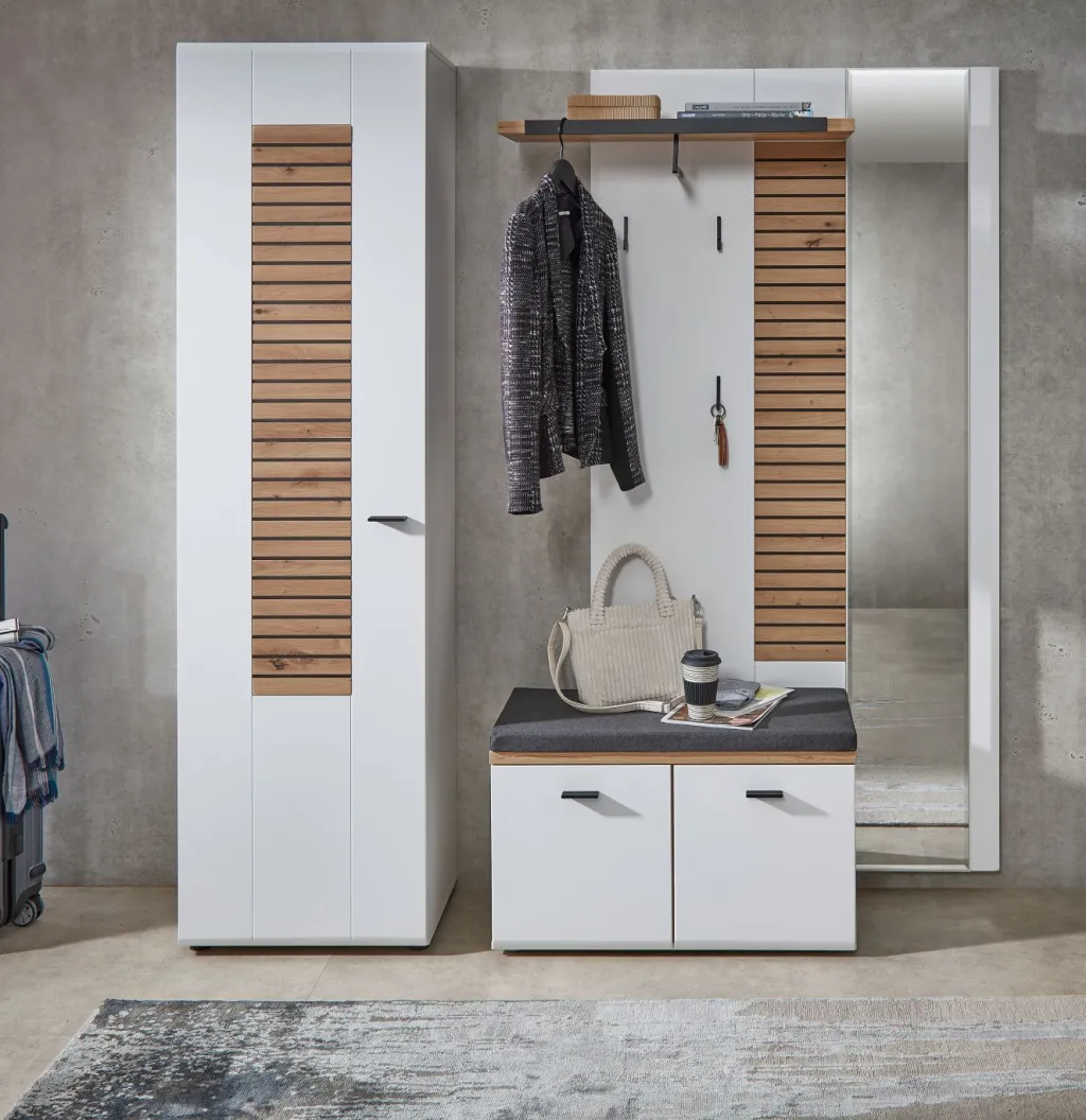 Wohn-Concept Vestiaires D'Entrée Complets<Vestiaire combiné 3 éléments ASMARA
