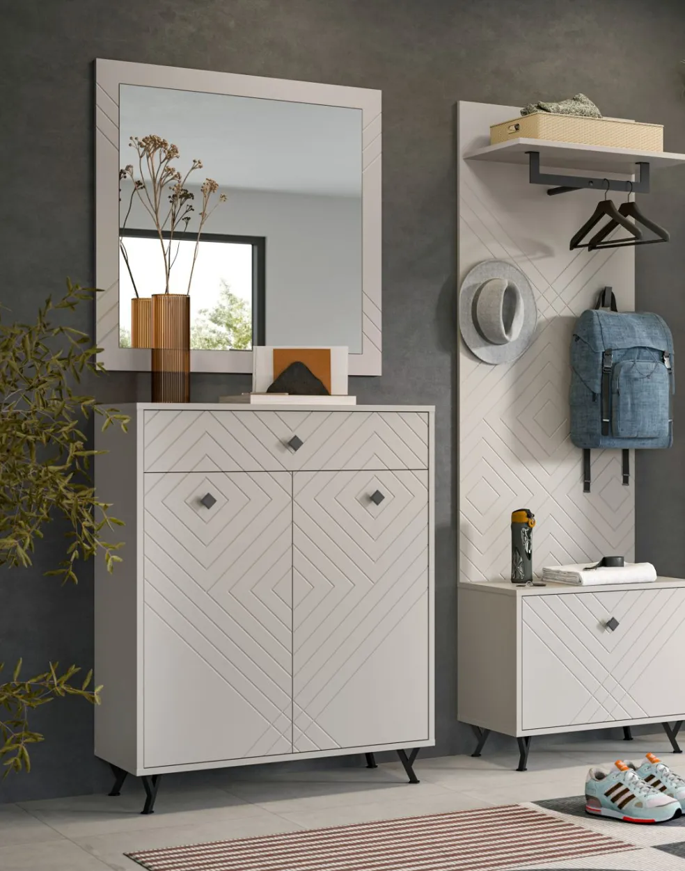 Vestiaire combiné 4 éléments TAPI