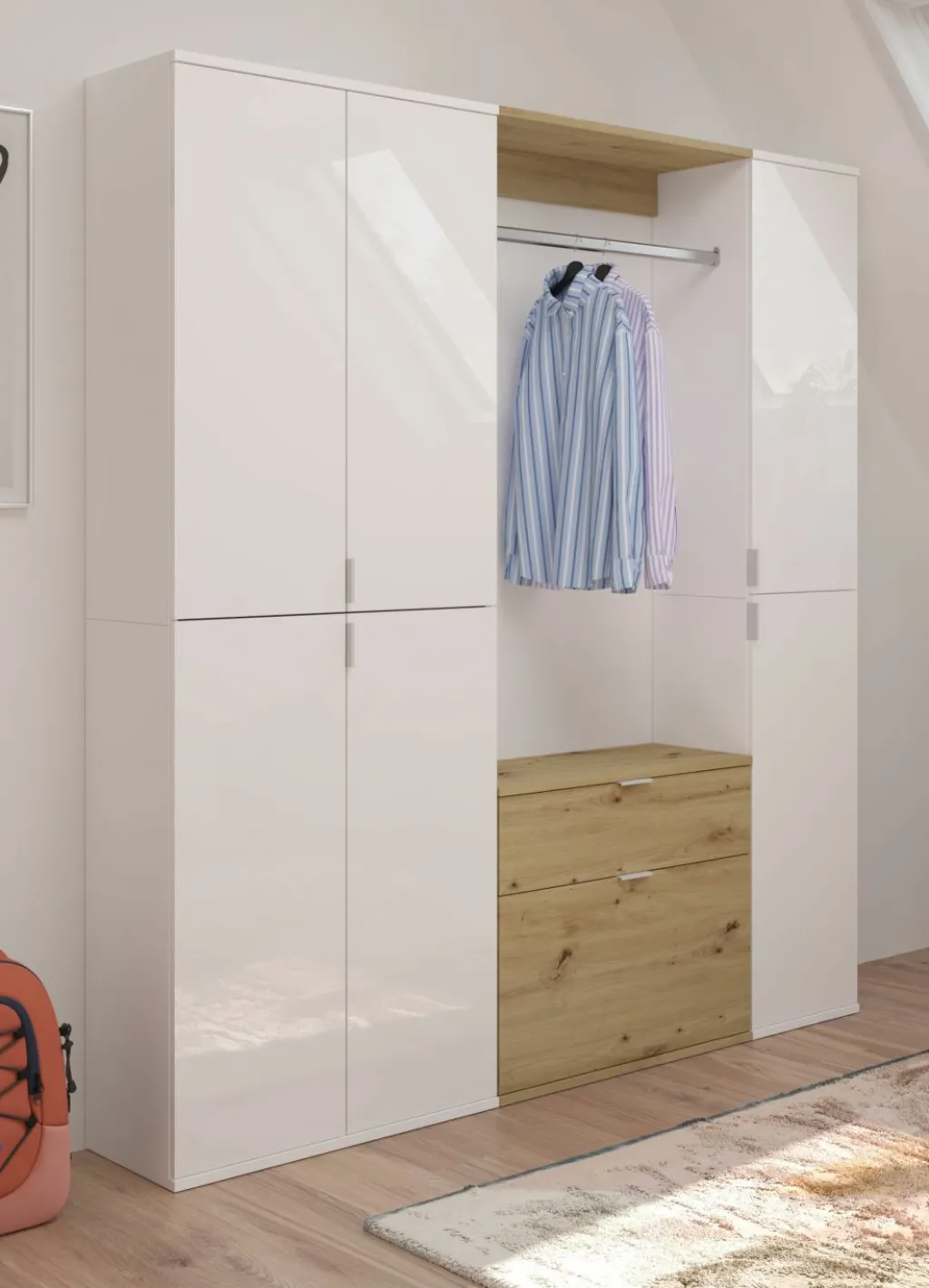 Xonox Vestiaires D'Entrée Complets<Vestiaire combiné 5 éléments BODITE