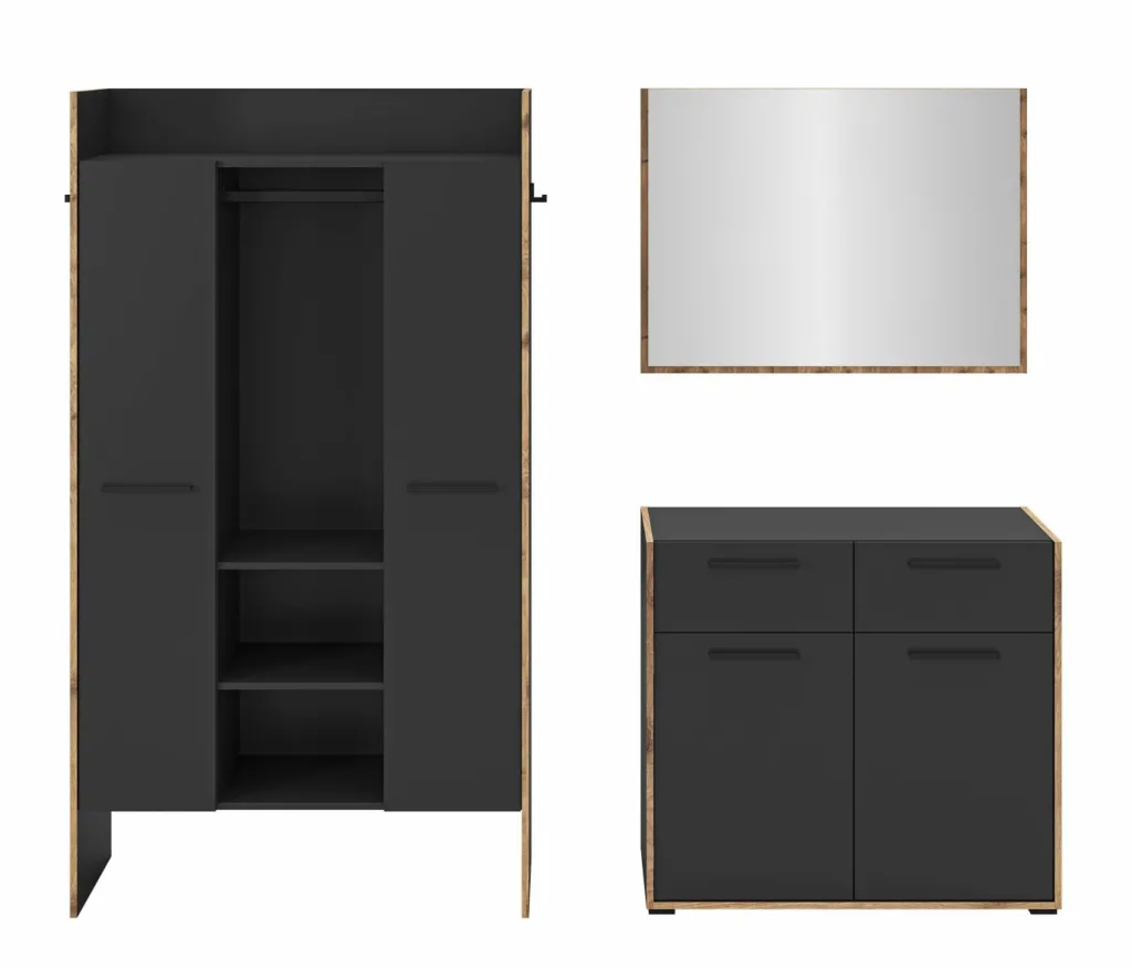 Xonox Vestiaires D'Entrée Complets<Vestiaire combiné 3 éléments BUENO
