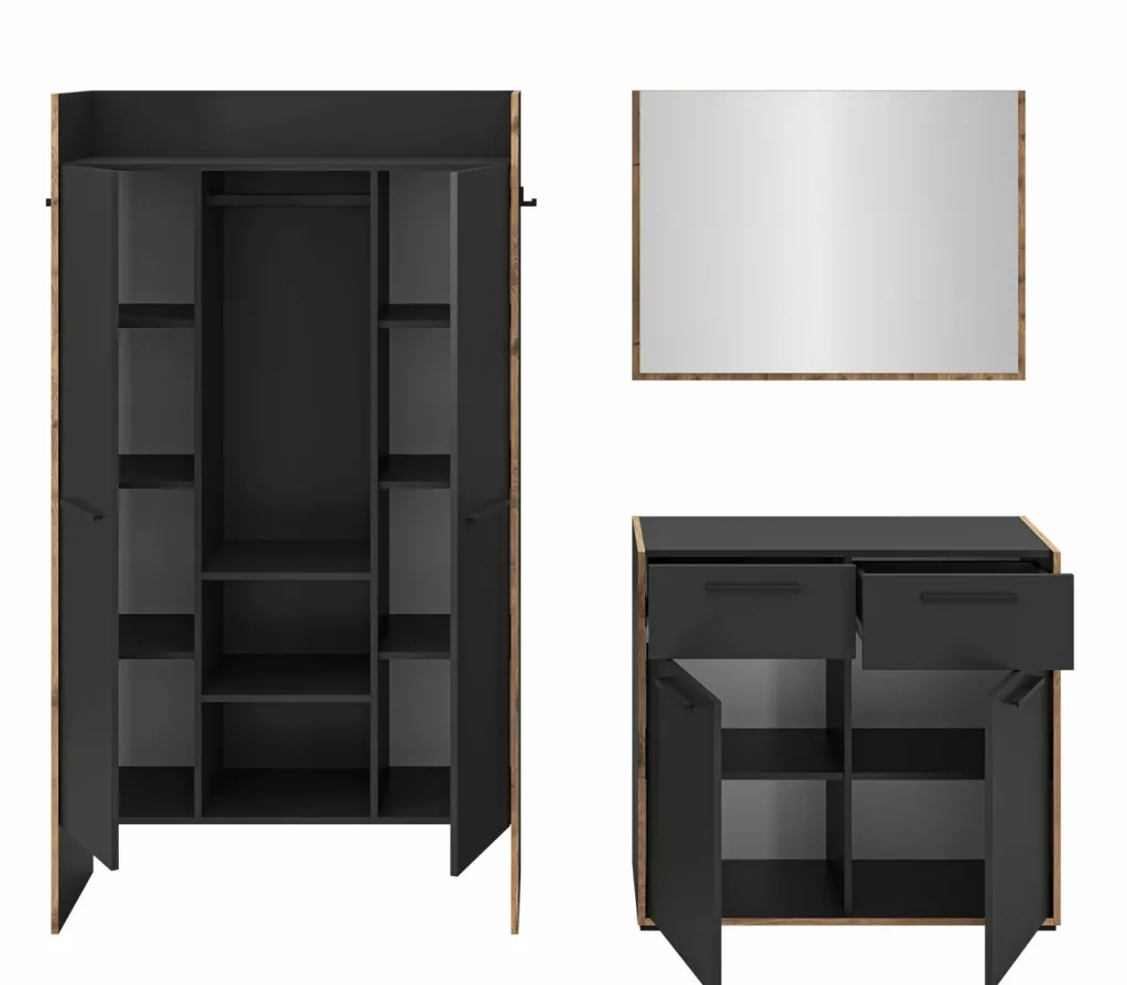 Xonox Vestiaires D'Entrée Complets<Vestiaire combiné 3 éléments BUENO