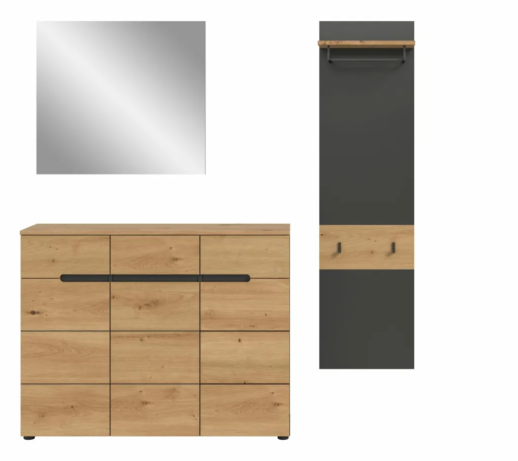 Xonox Vestiaires D'Entrée Complets<Vestiaire combiné 3 éléments GOBA