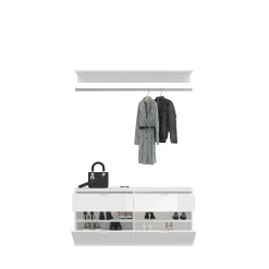Xonox Vestiaires D'Entrée Complets<Vestiaire combiné 5 éléments BODITE
