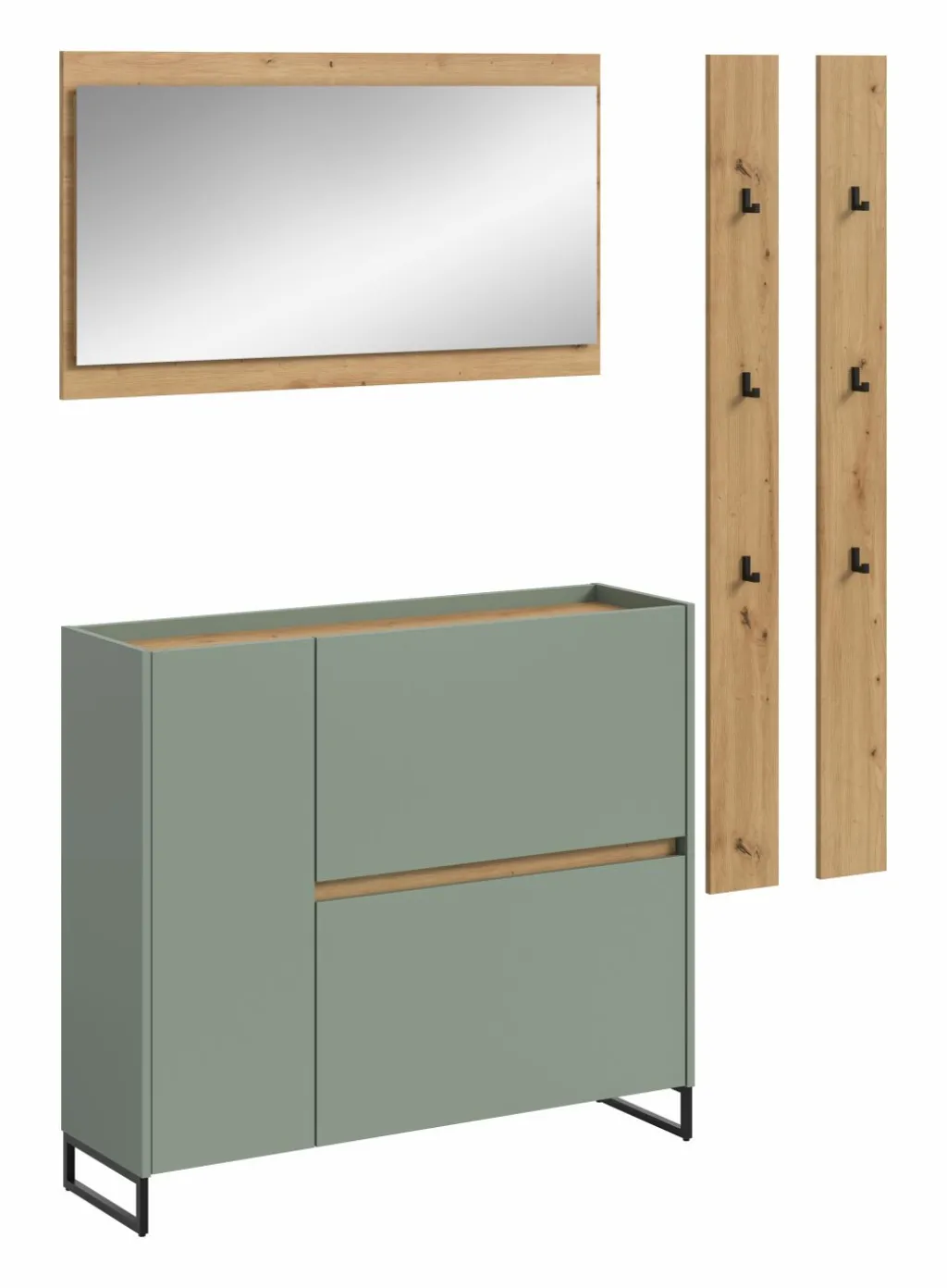 Xonox Vestiaires D'Entrée Complets<Vestiaire combiné 4 éléments DRIVE