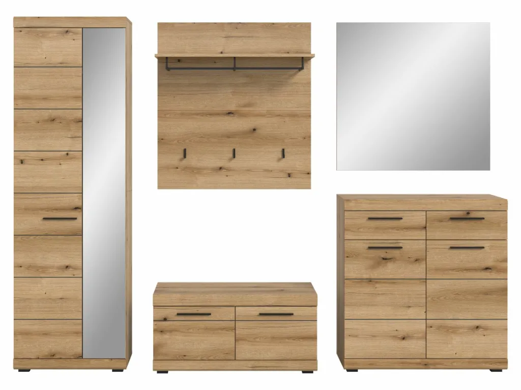 Xonox Vestiaires D'Entrée Complets<Vestiaire combiné 5 éléments SEWULA