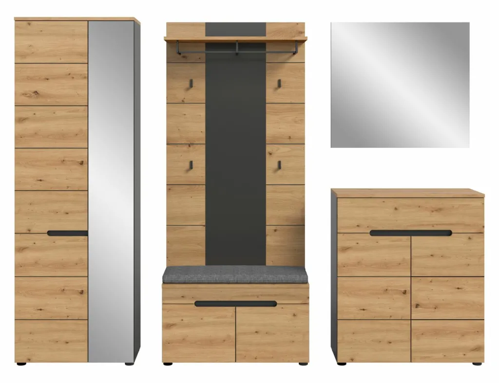 Xonox Vestiaires D'Entrée Complets<Vestiaire combiné 6 éléments GOBA