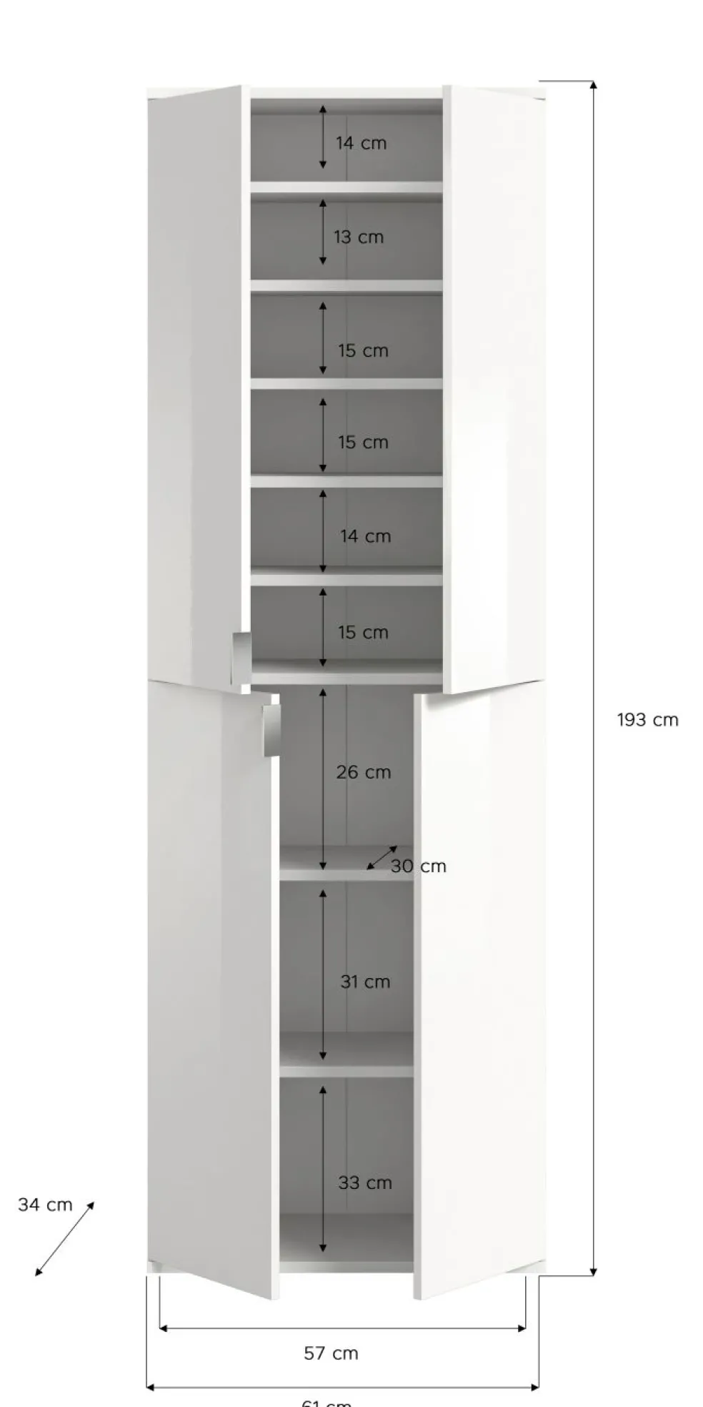 Vestiaire combiné 6 éléments BODITE