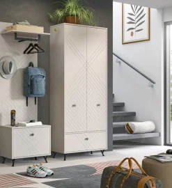 Xonox Vestiaires D'Entrée Complets<Vestiaire combiné 3 éléments TAPI