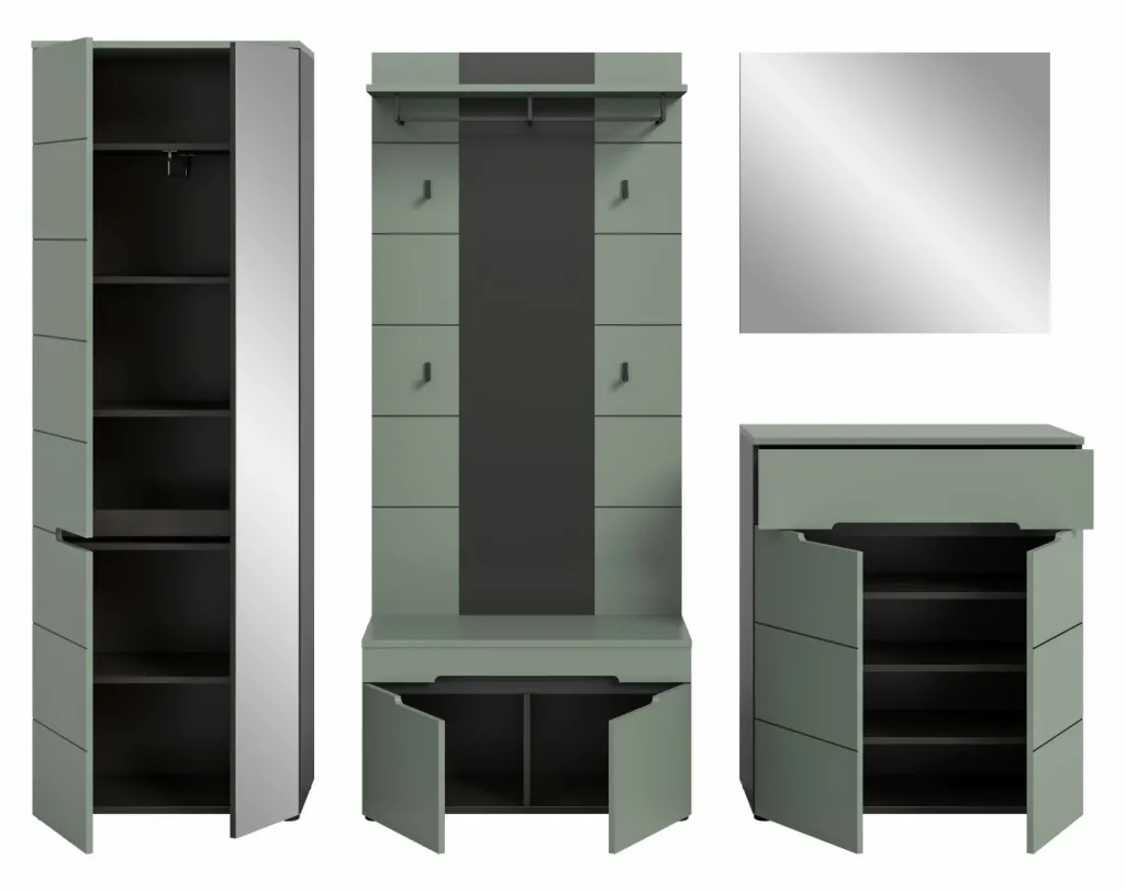 Xonox Vestiaires D'Entrée Complets<Vestiaire combiné 5 éléments GOBA