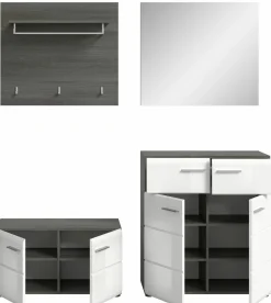 Xonox Vestiaires D'Entrée Complets<Vestiaire combiné 4 éléments FICHE