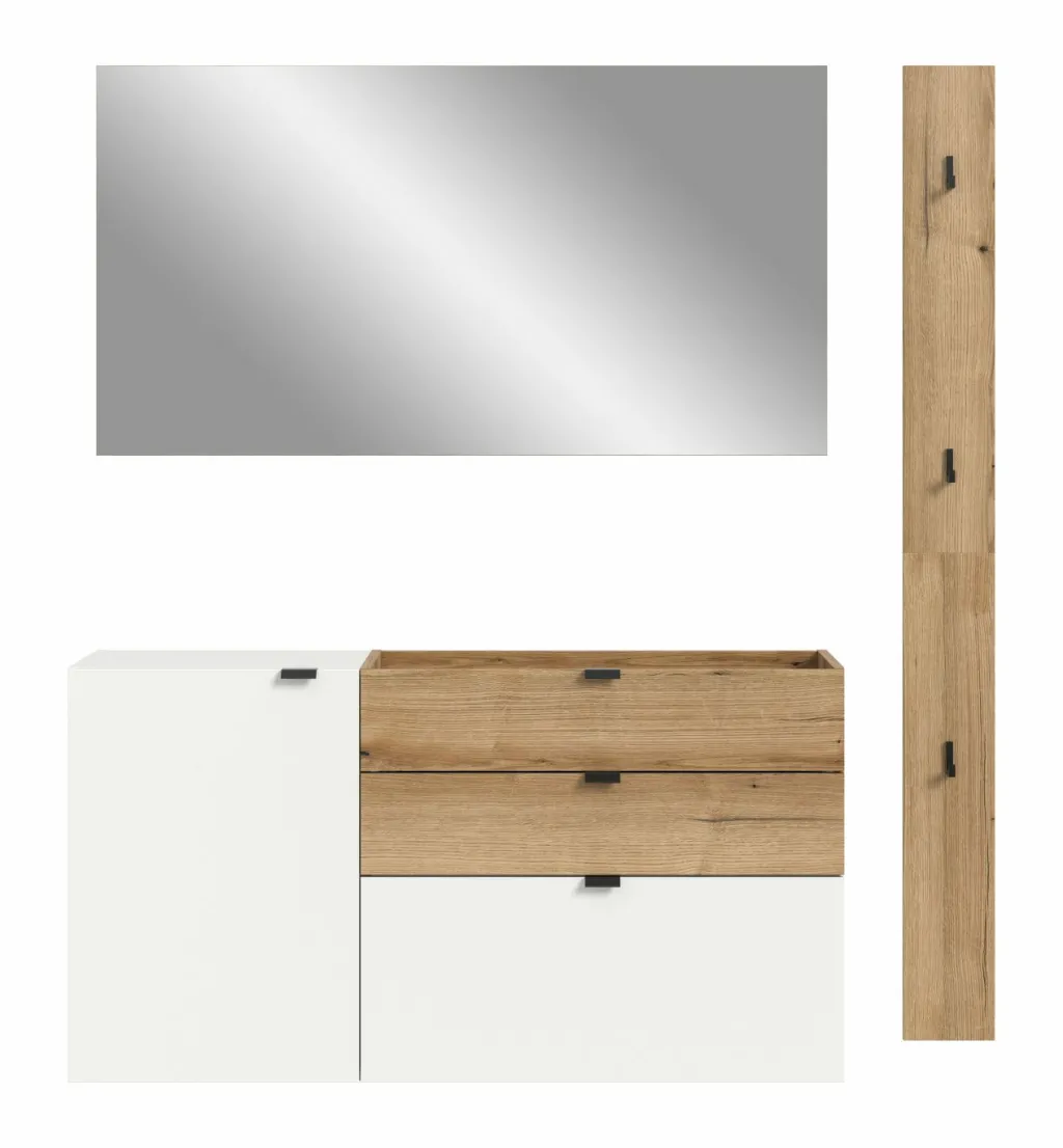 Xonox Vestiaires D'Entrée Complets<Vestiaire combiné 3 éléments NARO