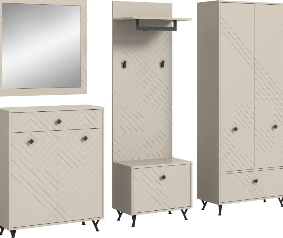 Vestiaire combiné 5 éléments TAPI