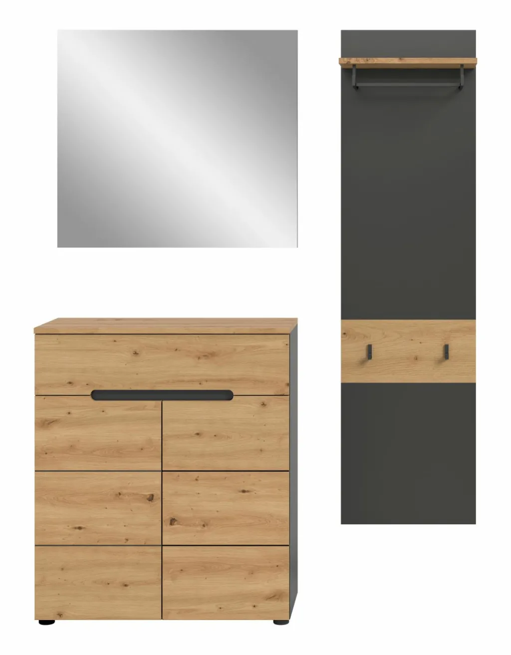 Xonox Vestiaires D'Entrée Complets<Vestiaire combiné 3 éléments GOBA