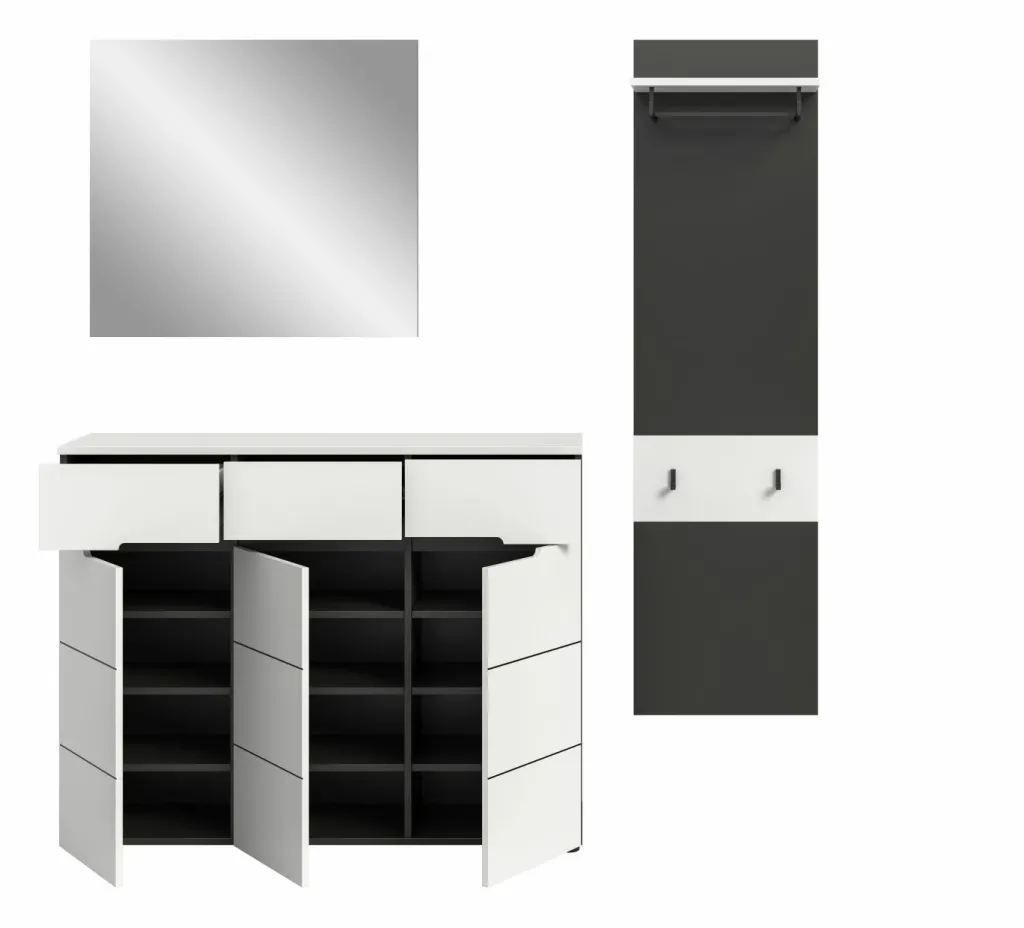 Xonox Vestiaires D'Entrée Complets<Vestiaire combiné 3 éléments GOBA