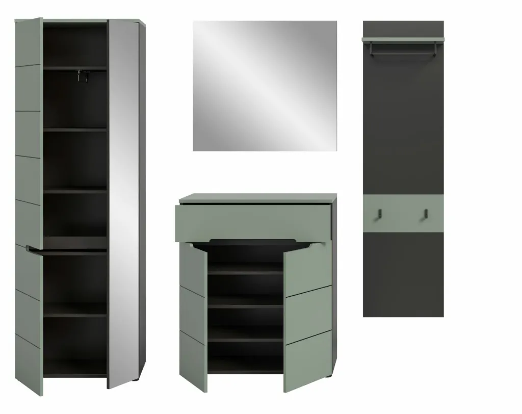 Xonox Vestiaires D'Entrée Complets<Vestiaire combiné 4 éléments GOBA