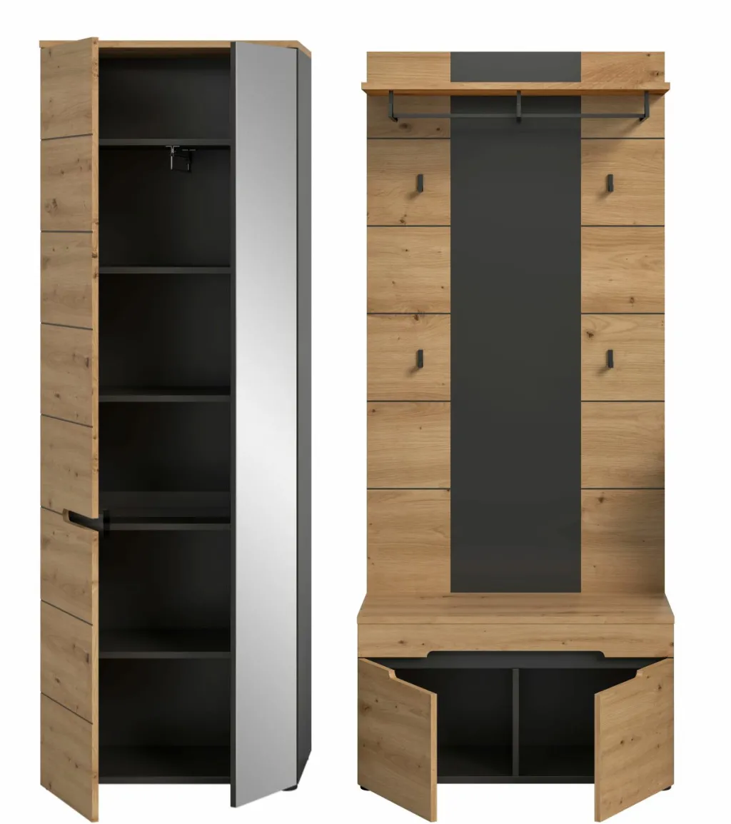 Xonox Vestiaires D'Entrée Complets<Vestiaire combiné 3 éléments GOBA