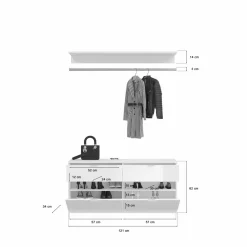 Vestiaire combiné 3 éléments BODITE