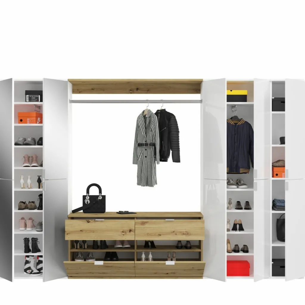 Xonox Vestiaires D'Entrée Complets<Vestiaire combiné 6 éléments BODITE