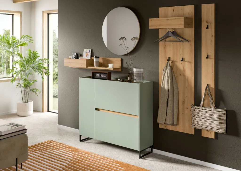 Xonox Vestiaires D'Entrée Complets<Vestiaire combiné 5 éléments DRIVE