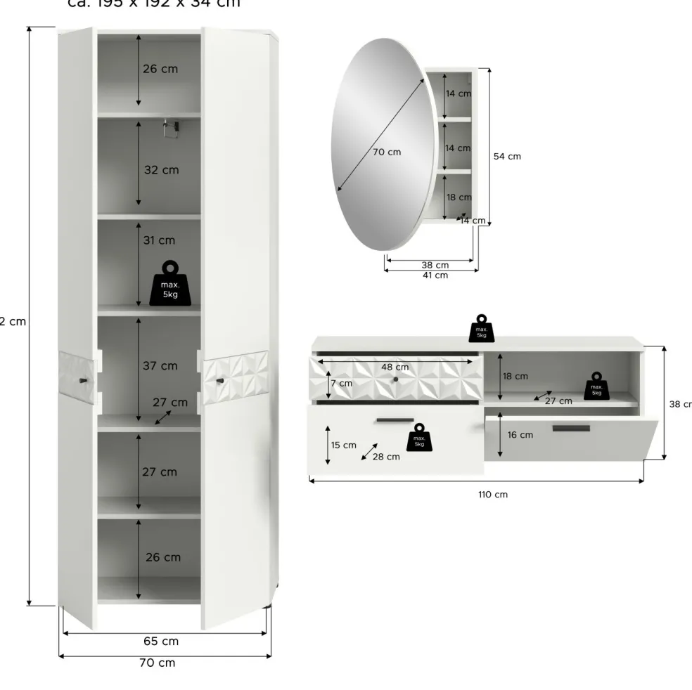 Vestiaire combiné ZIWAY