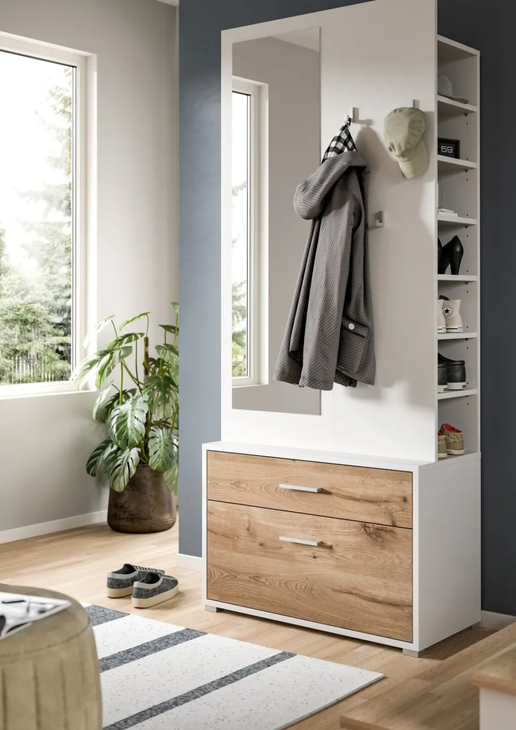 Xonox Vestiaires D'Entrée Complets<Vestiaire compact POLO